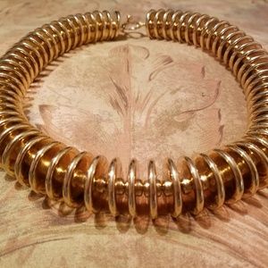 Gold Coil Chocker